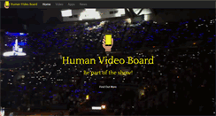Desktop Screenshot of humanvideoboard.com